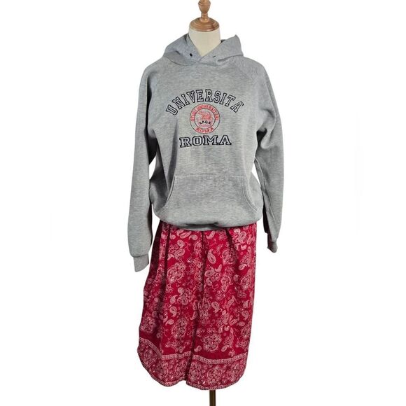 BFA Classics Vintage Red Bandana Print Skirt - Picture 6 of 7